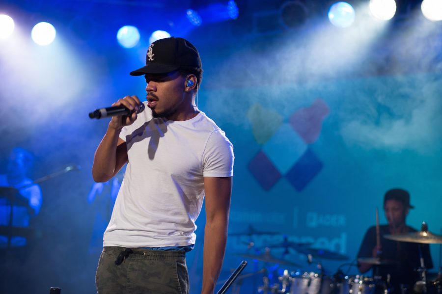 NEW+YORK%2C+NY+-+OCTOBER+03%3A++Chance+the+Rapper+performs+at+the+vitaminwater+And+The+Fader+Unite+To+%22HYDRATE+THE+HUSTLE%22+For+Fifth+Anniversary+Of+%23uncapped+Concert+Series+on+October+3%2C+2015+in+New+York+City.++%28Photo+by+Dave+Kotinsky%2FGetty+Images+for+vitaminwater%29