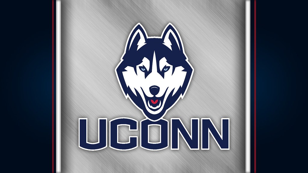 Buy NCAA Connecticut Huskies UCONN 1178 Navy  Red College Logo Online in  India  Etsy